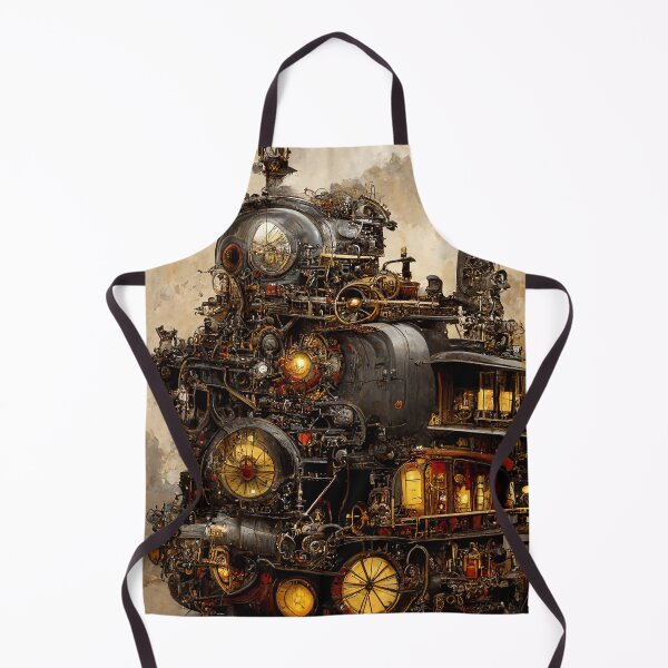 Item preview, Steampunk Locomotive designed and sold by Myriam Iart.