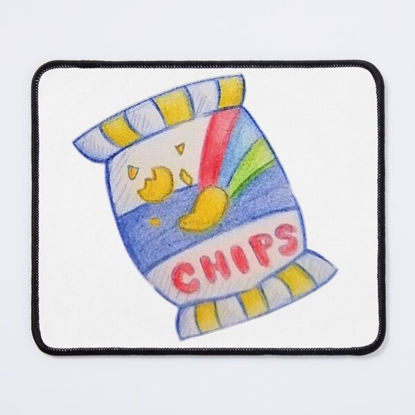 Item preview, Kawaii Rainbow potato chips designed and sold by Akali999.