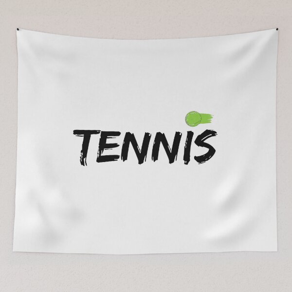 Item preview, Word "Tennis" and a Tennis Ball | Word Design designed and sold by BigCityTennis.