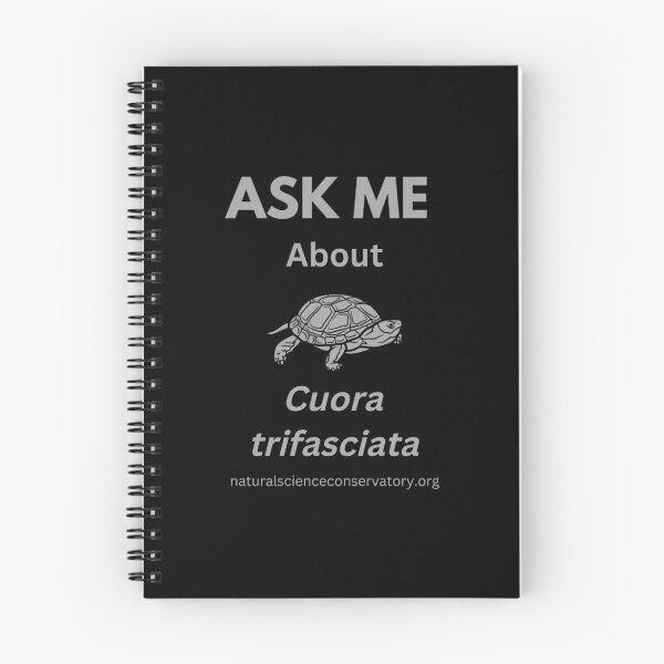 Item preview, Ask Me About Cuora trifasciata (Chinese Three-striped Box Turtle) designed and sold by Discovered.