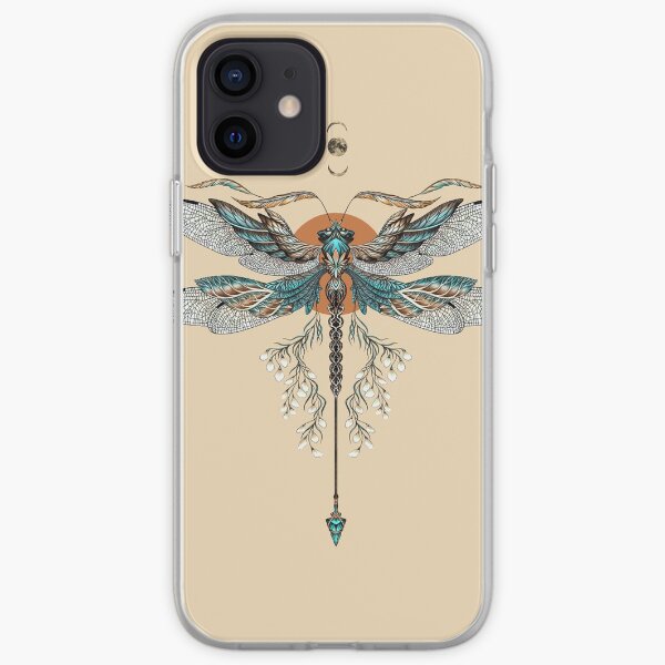 Dragon Fly Tattoo iPhone Soft Case