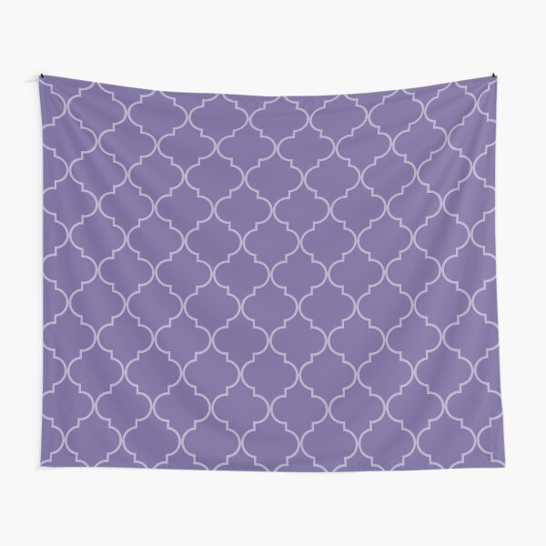 Item preview, Ultra Violet Quatrefoil designed and sold by VigilanteSilver.