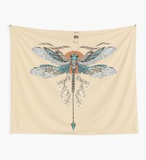 Dragon Fly Tattoo Wall Tapestry