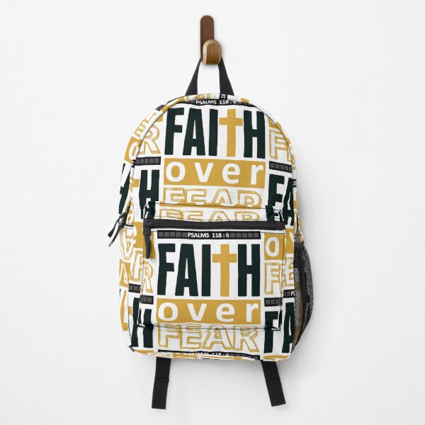 Item preview, Christian Quote - Bible Verse - Faith Over Fear - Psalms 118 : 6 designed and sold by MyArt23.