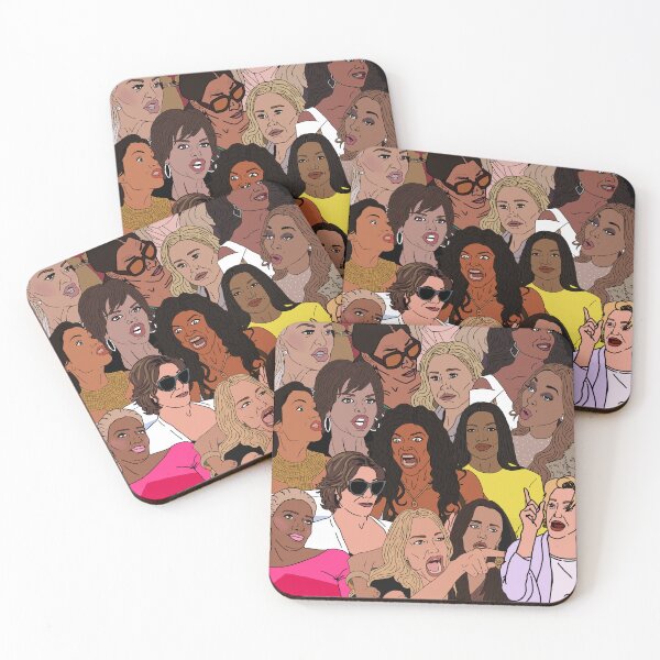 Item preview, The Real Housewives of... Bravo TV RHOBH RHONY RHOA RHOP designed and sold by imadeitniceart.