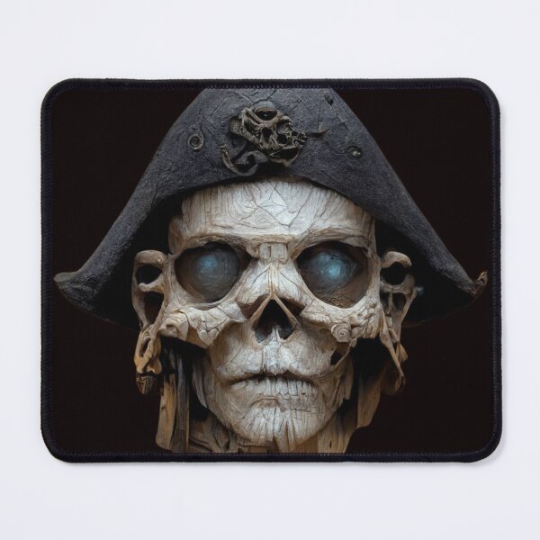 Item preview, Horror Skull Pirate Face-Halloween pirate costume Pirate designed and sold by hassendz.