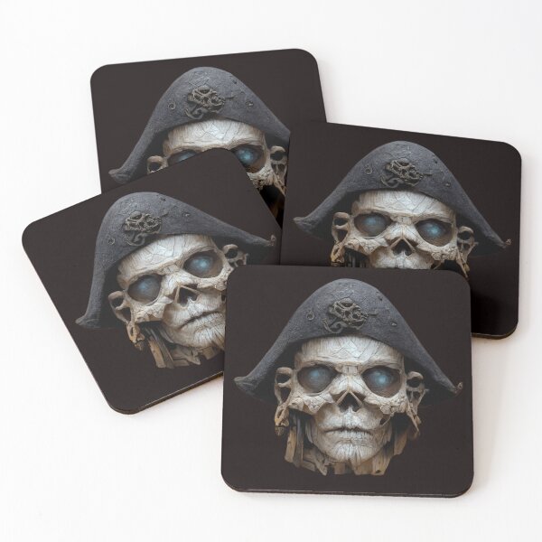 Item preview, Horror Skull Pirate Face-Halloween pirate costume Pirate  designed and sold by hassendz.