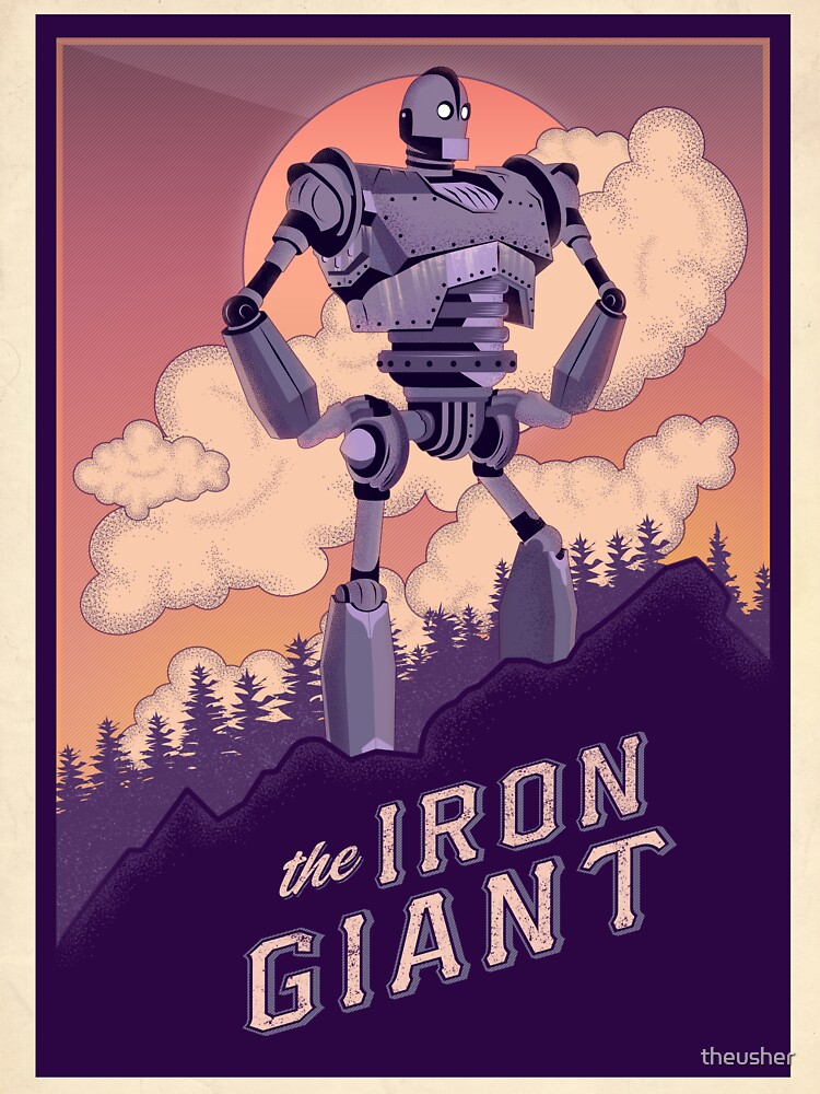 vintage iron giant shirt