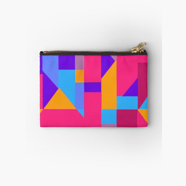 Item preview, Digital Abstract Geometry Design in Vibrant Neon Colors designed and sold by Evolvity.