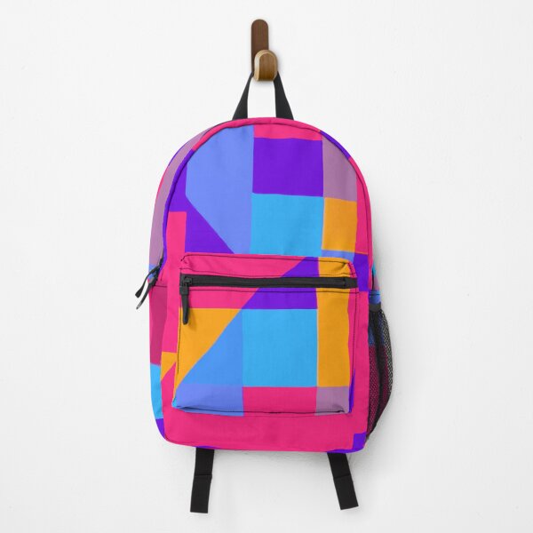 Item preview, Digital Abstract Geometry Design in Vibrant Neon Colors designed and sold by Evolvity.