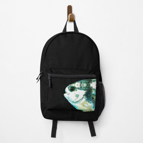 Item preview, Fish Wishes Tropical Fish Head Art designed and sold by Sharon Cummings Art.