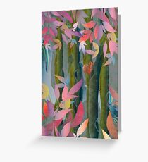 Autumn by a Waterfall Greeting Card
