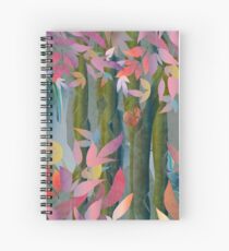 Autumn by a Waterfall Spiral Notebook