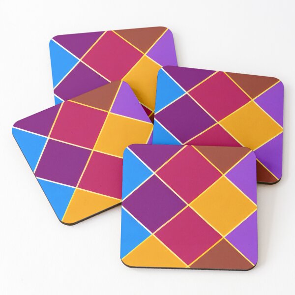 Item preview, Abstract Geometry Design In Colors of Nature designed and sold by Evolvity.