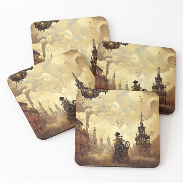 Item preview, Steampunk city designed and sold by Myriam Iart.