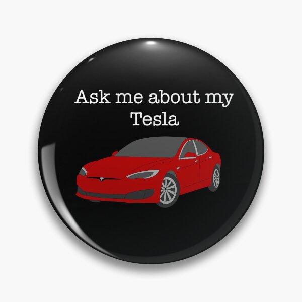 Item preview, Model S - Pregúntame acerca de mi Tesla (rojo) designed and sold by karyann.