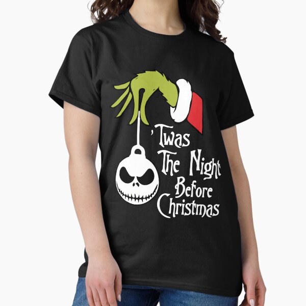 Item preview, Twas The Night Before Christmas Grinch Shirt designed and sold by TheVetDesigns.