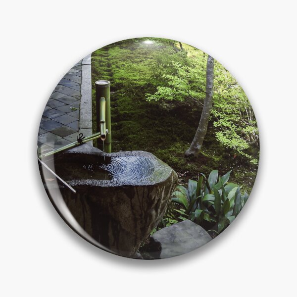 Item preview, Beautiful Calm Mystic Zen Fountain Kyoto Garden Japan designed and sold by XIX361ART.