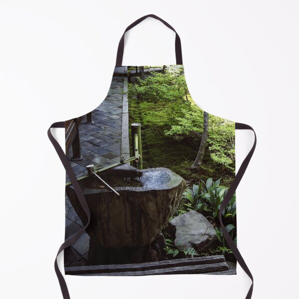 Item preview, Beautiful Calm Mystic Zen Fountain Kyoto Garden Japan designed and sold by XIX361ART.