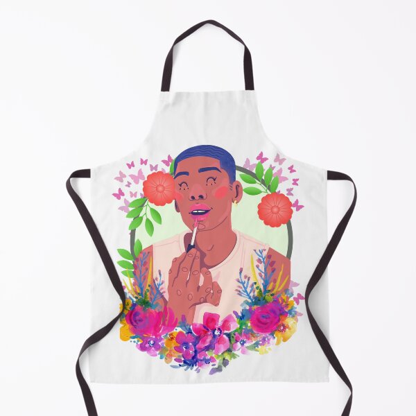 Item preview, Flowers colorful fairy black boy zen designed and sold by A6tan-graphiste.