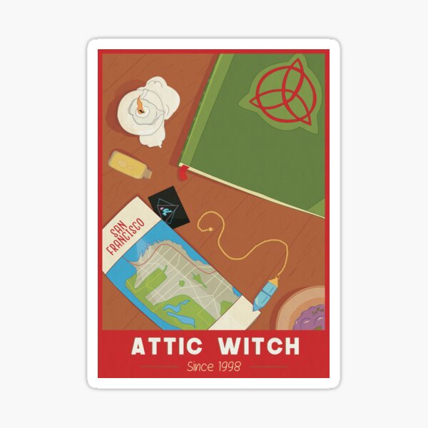 Charmed Affiche - Attic Witch Sticker