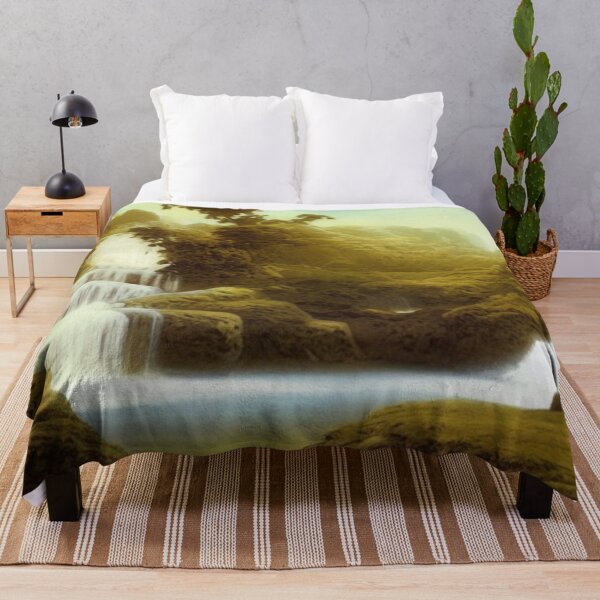 Item preview, wonderful waterfall vista landscape designed and sold by AImatte.