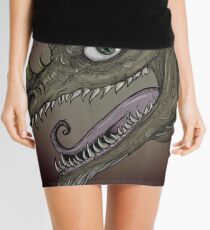 Dragon illustration Mini Skirt