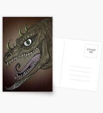Dragon illustration Postcards
