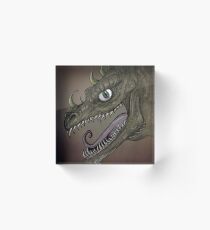 Dragon illustration Acrylic Block