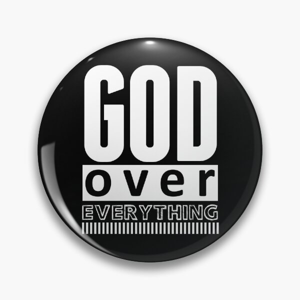 Item preview, Christian Quote - Bible Verse - God Over Everything designed and sold by MyArt23.