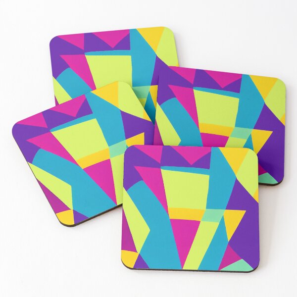 Item preview, Abstract Geometry With Vibrant Colorful Shapes designed and sold by Evolvity.