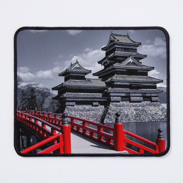Item preview, Amazing Beautiful Matsumoto Castle Japan Picture Art - Night Color designed and sold by XIX361ART.