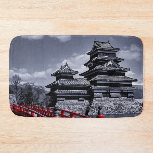 Item preview, Amazing Beautiful Matsumoto Castle Japan Picture Art - Night Color designed and sold by XIX361ART.