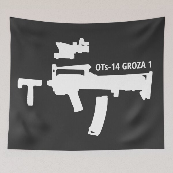 Item preview, OTs-14 Bullpup Rifle Groza (ОЦ-14 Гроза) witch accessories white designed and sold by Moolversin.