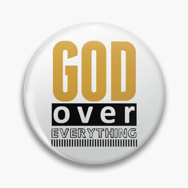 Item preview, Christian Quote - Bible Verse - God Over Everything designed and sold by MyArt23.