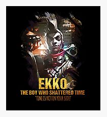 League of Legends EKKO Photographic Print