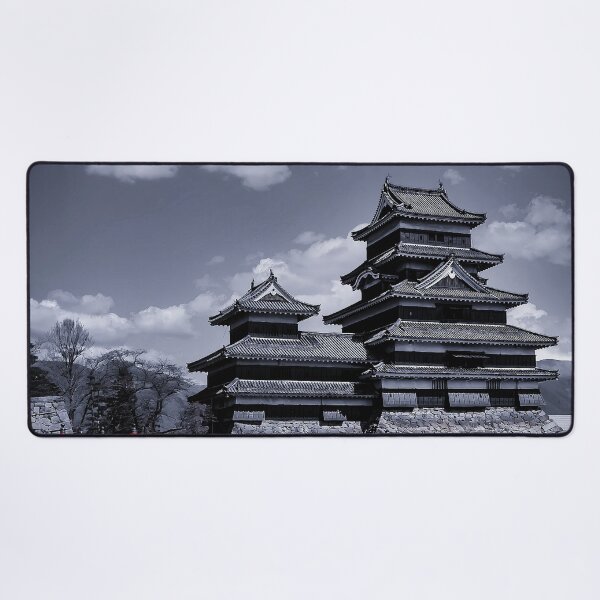 Item preview, Amazing Beautiful Matsumoto Castle Japan Picture Art - Night Color designed and sold by XIX361ART.