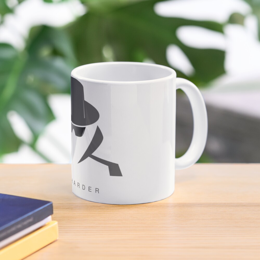 Try Harder Classic Mug - programmer humor design by HackerLooks