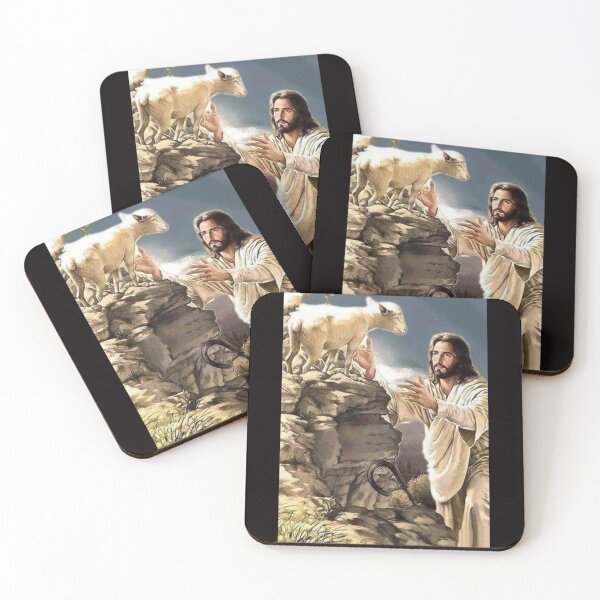 Item preview, Jesus Christ And the Lost Sheep  .2. BLK designed and sold by Rowena Jones.