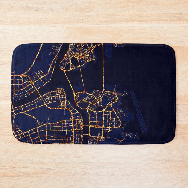 Item preview, Macau, China Map  - City At Night designed and sold by deMAP.
