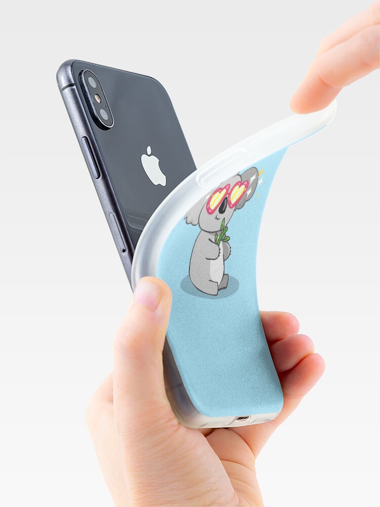 Vista alternativa de Funda y vinilo para iPhone Fabuloso koala