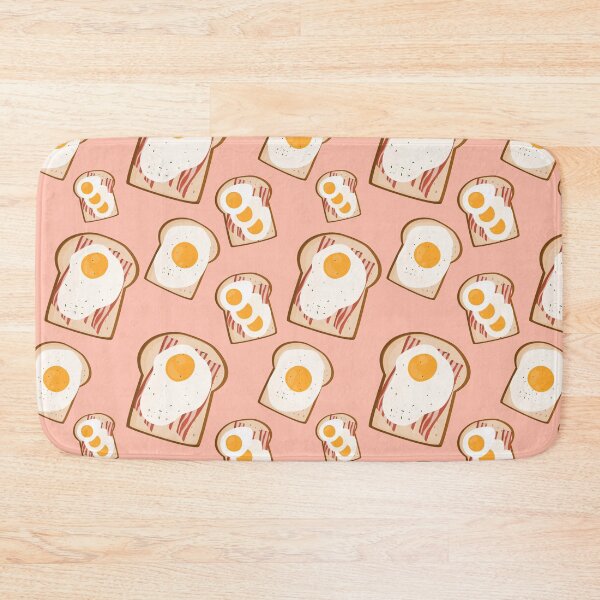 Item preview, Egg & Bacon Sandwich Breakfast Toast Pattern  designed and sold by randrgiftshop.