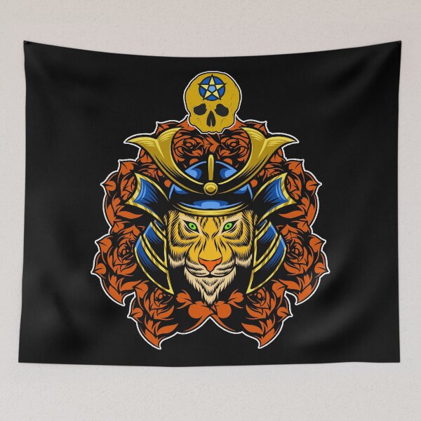 Item preview, tiger and skull designed and sold by Astralia.