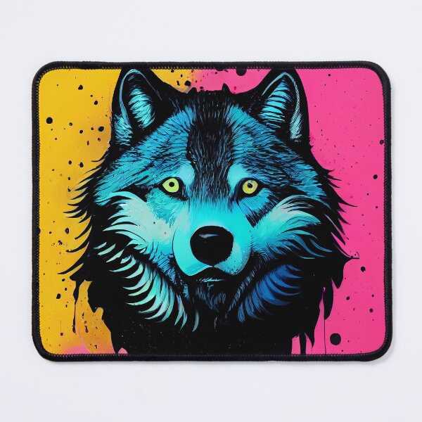 Item preview, wolf in circle designed and sold by MAV-Arts.