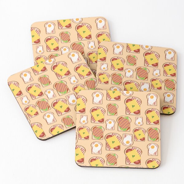 Item preview, Fun & Unique Sandwich Foodie Toast Pattern  designed and sold by randrgiftshop.