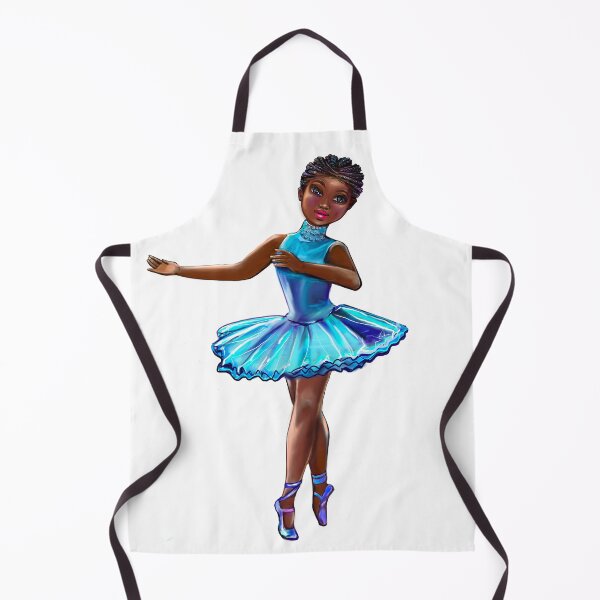 Item preview, African American, Black ballerina girls with corn rows dancing 7 ! This black girl loves dance Afro hair dark brown skin tutu. Love Ballet designed and sold by Artonmytee.