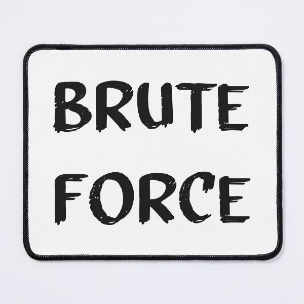 Item preview, Brute Force black designed and sold by Krista Robertson.