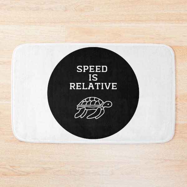 Item preview, Speed is Relative Tortoise Black and White designed and sold by Kubala.