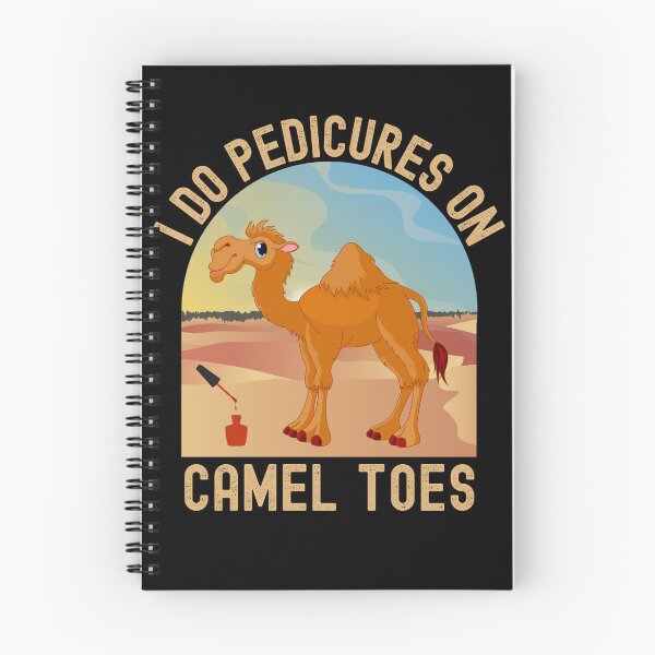 Item preview, I Do Pedicures On Camel Toes Funny Camel Lover Pun Quote designed and sold by Kaladzishop.