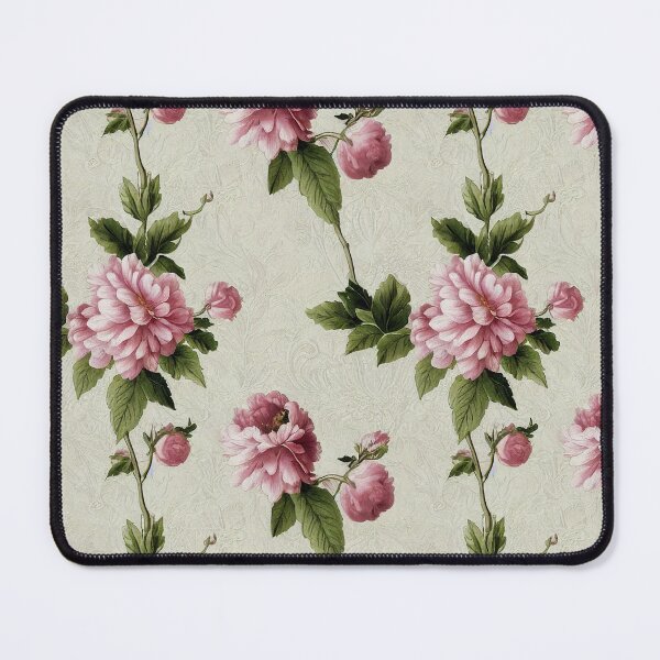 Item preview, Floral Dusty Pink Vintage Pattern designed and sold by VintageFlorals.